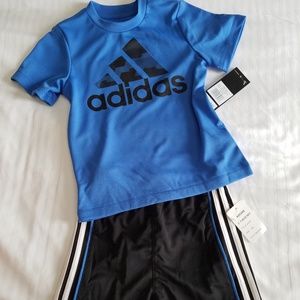 NWT Infant Boys Adidas Shorts and Shirt